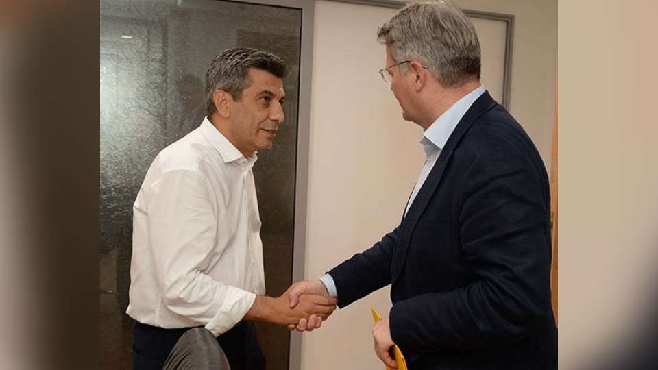 Takim me drejtorin e Bashkësisë Energjetike Lorkovski