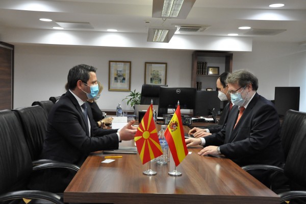 Реафирмација на заложбите на Шпанија за поддршка на Република Северна Македонија в