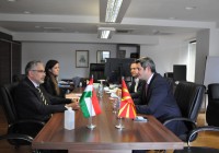 Средба на Нуредини со новоименуваниот амбасадор на Унгарија, Клаин
